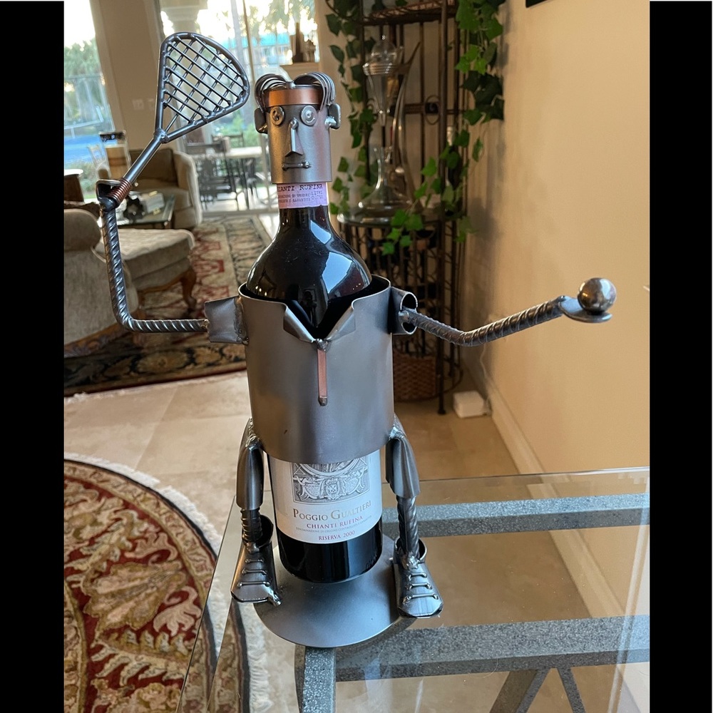 Wine Tennis Bottle Holder!